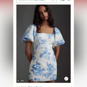SACHIN & BABI KENDALL CHINOISERIE MINI DRESS